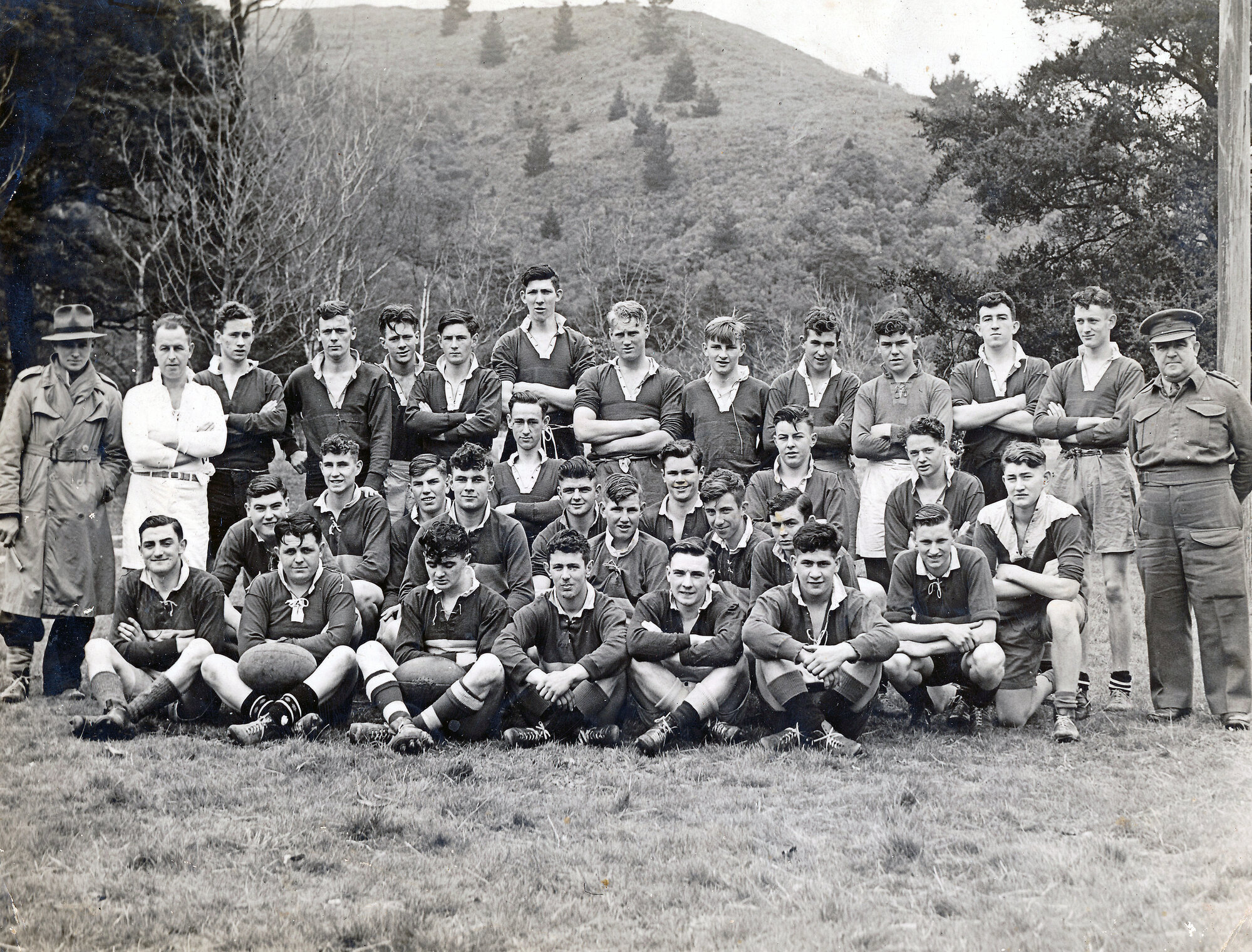 Upper Hutt fourth grade vs. fifth grade end of season; 1945