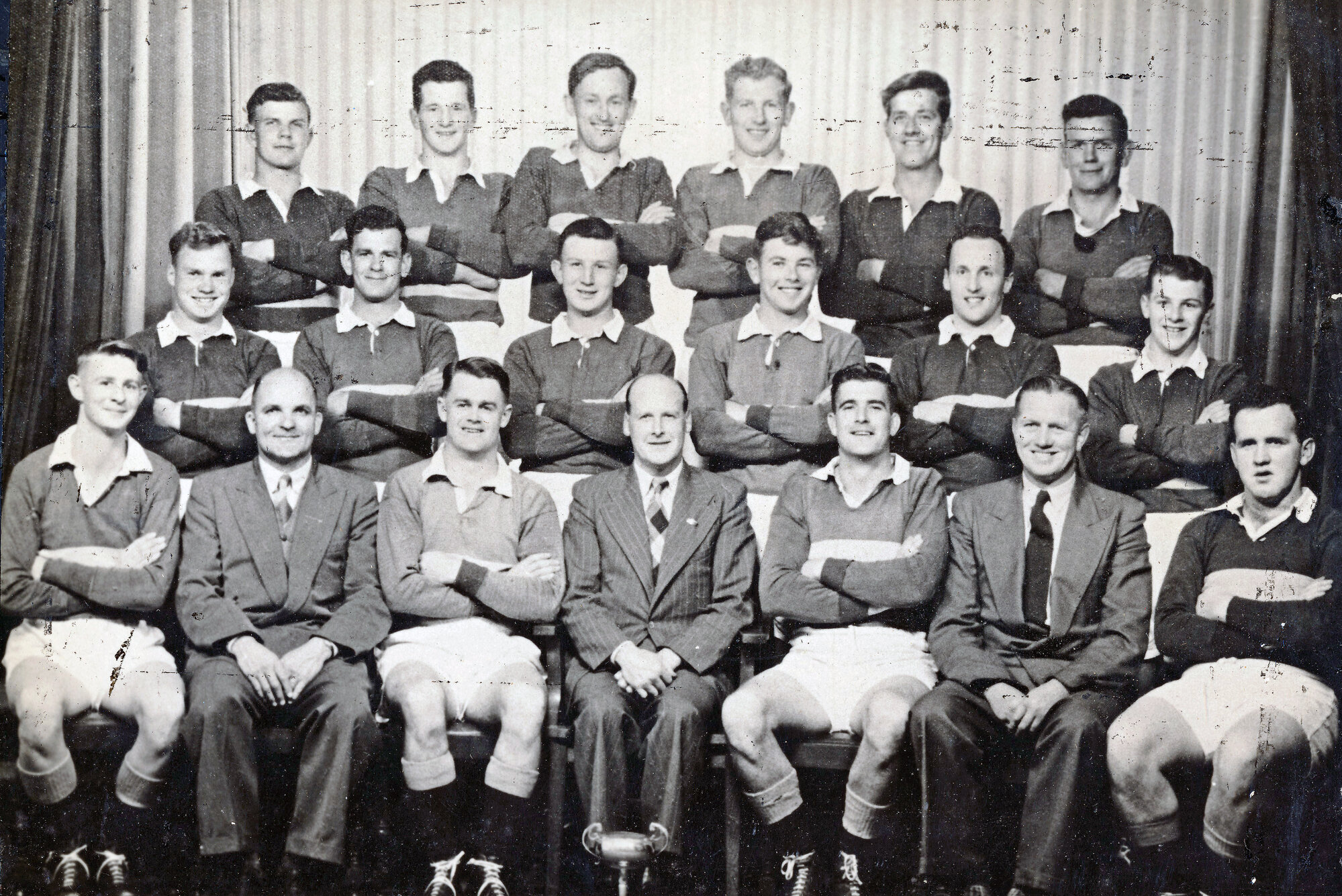 Upper Hutt senior second division runners up; 1956