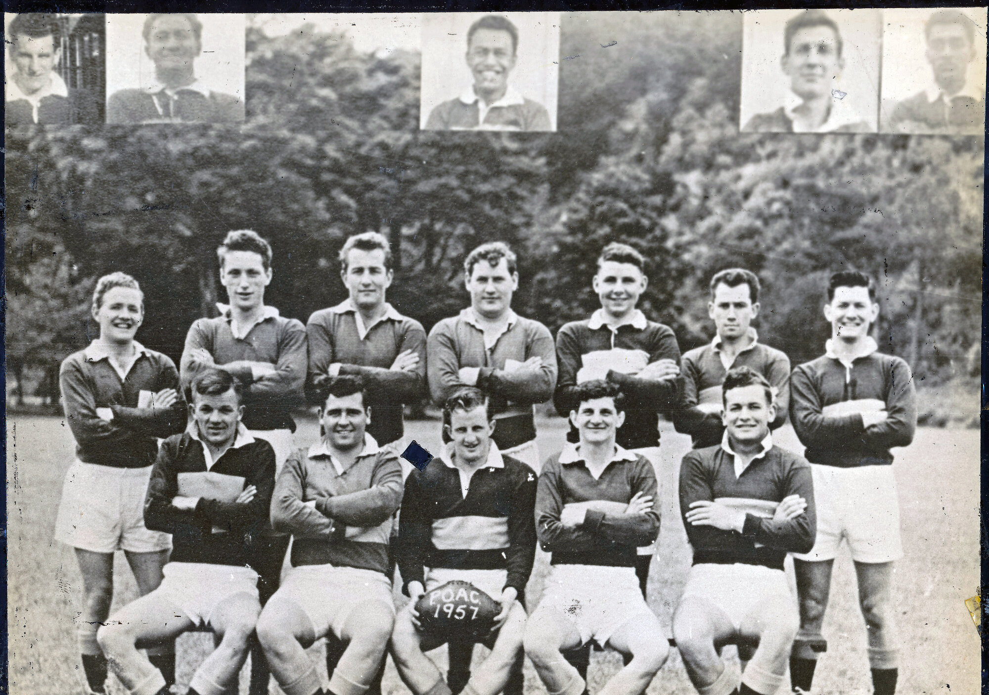 Upper Hutt P. and T. third grade third division championship winners; 1957
