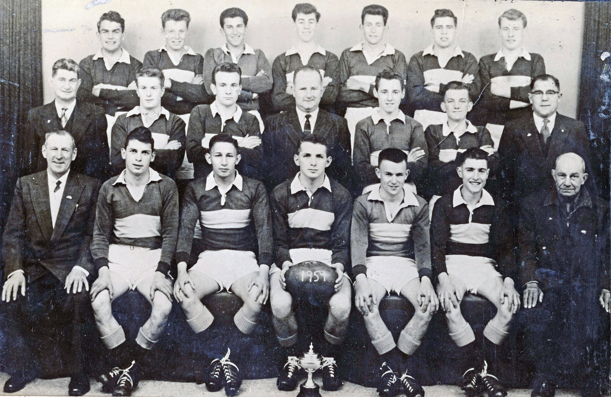 Upper Hutt fourth grade first grade division grade winners; 1959