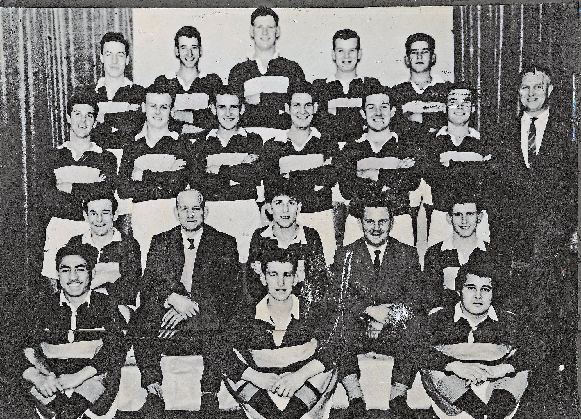 Upper Hutt fourth grade first division runners up; 1961