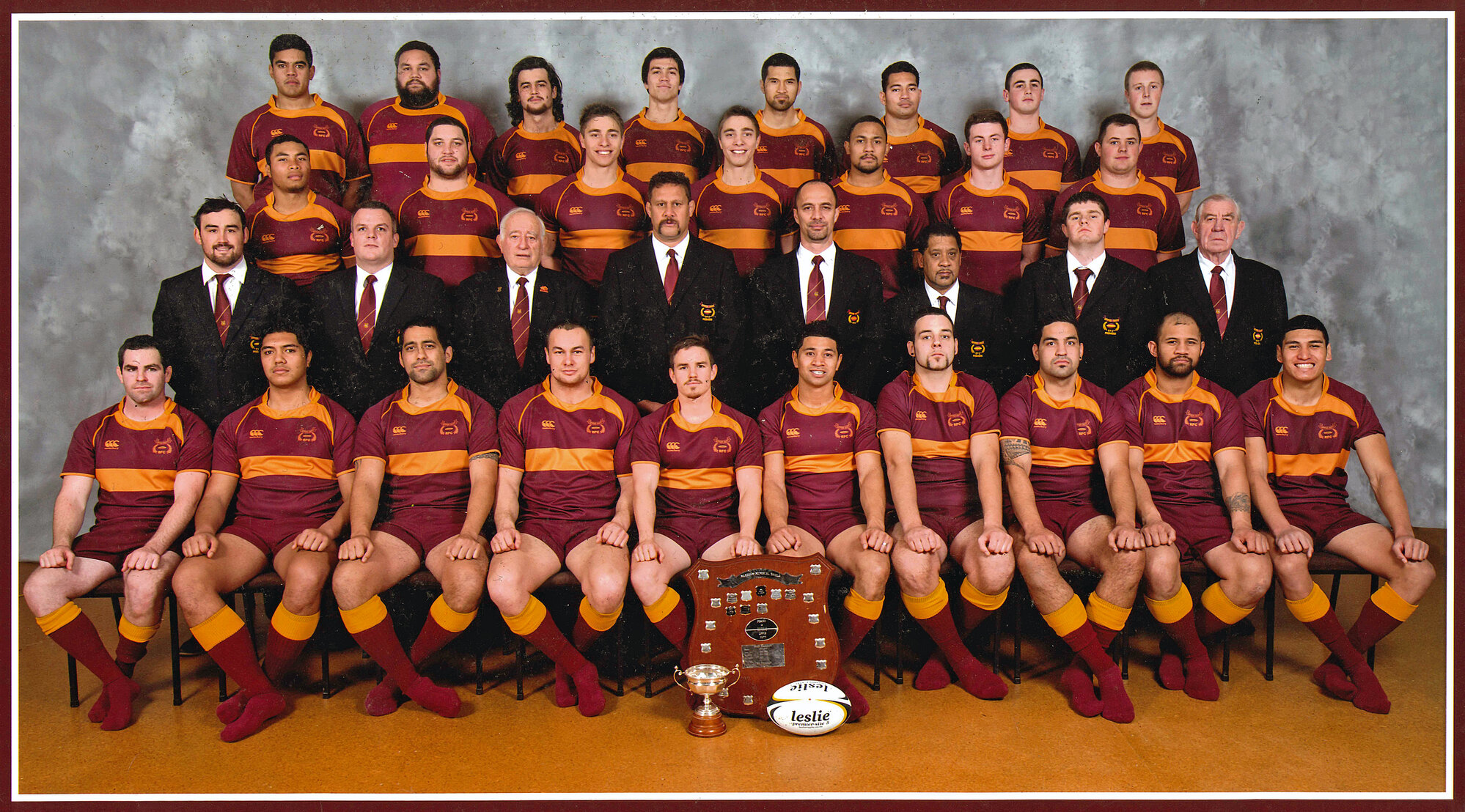 Upper Hutt Rugby Football Club premier and senior squad; 2013