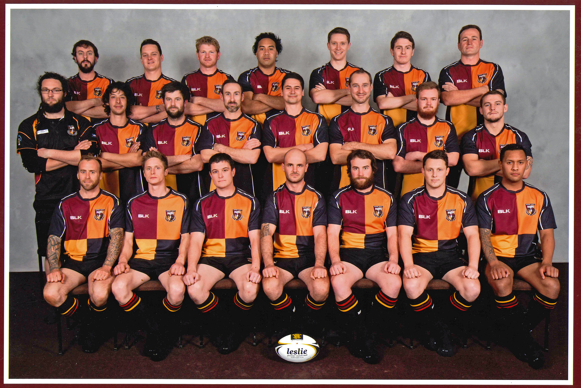 Upper Hutt Rams Rugby Football Club; U85 'The Glasshouse Stallions'; 2014