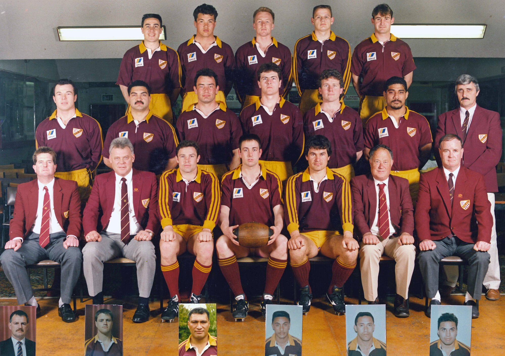 Upper Hutt Rugby Football Club; premier one; 1992