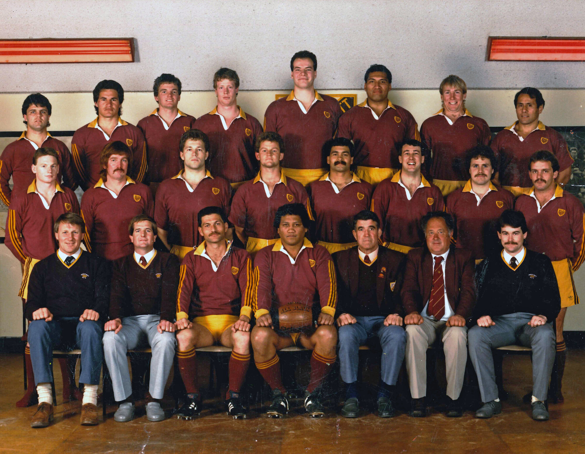 Upper Hutt Rugby Football Club; senior firsts; 1987