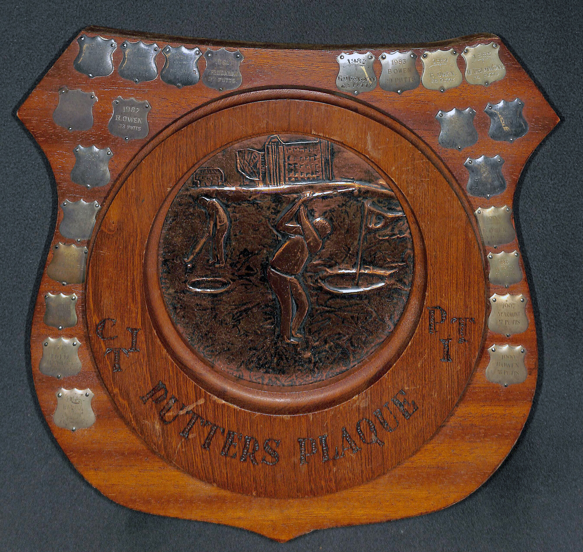 CIT Putters Plaque 