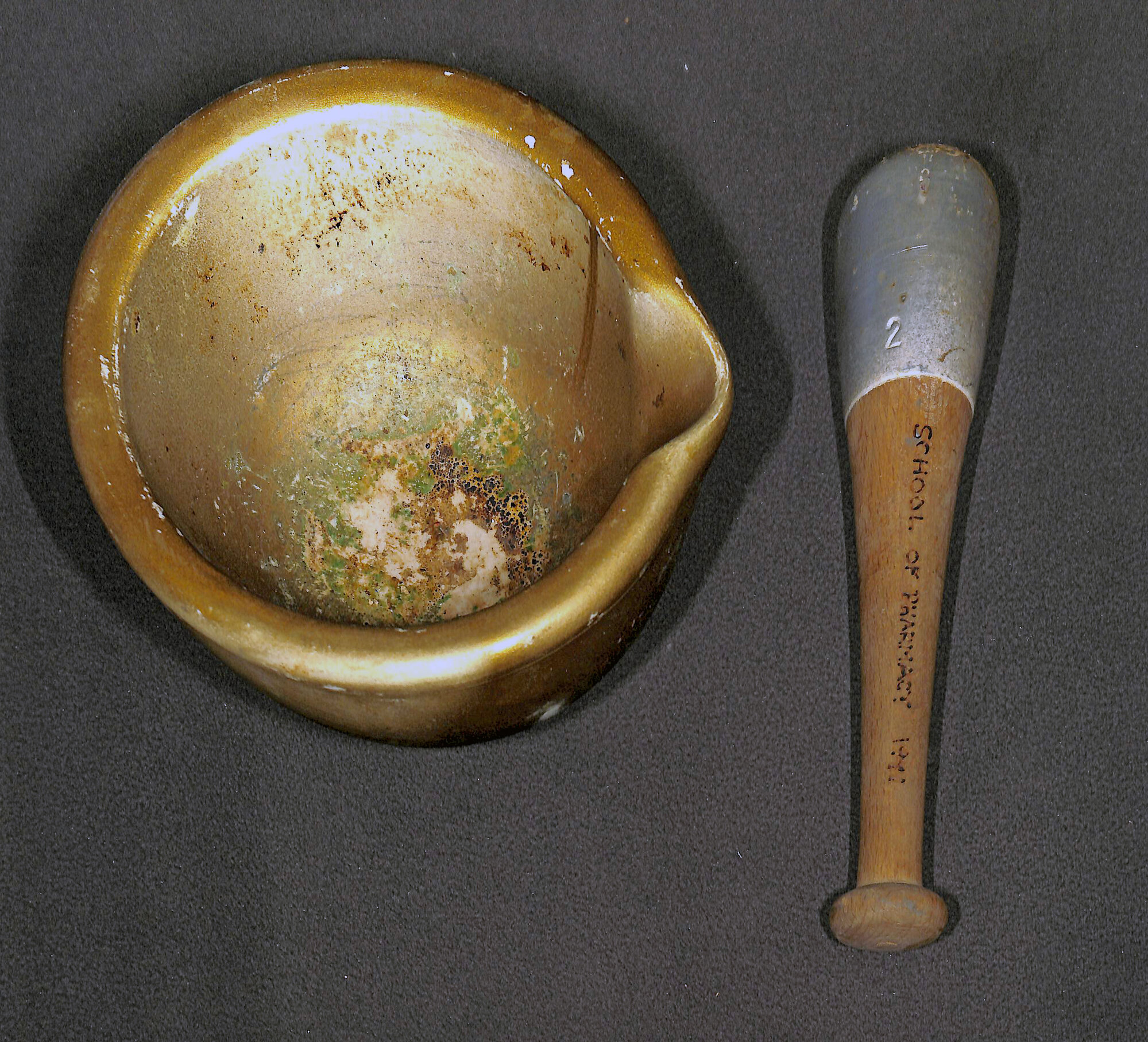 CIT School of Pharmacy; Pestle and Mortar; 1991