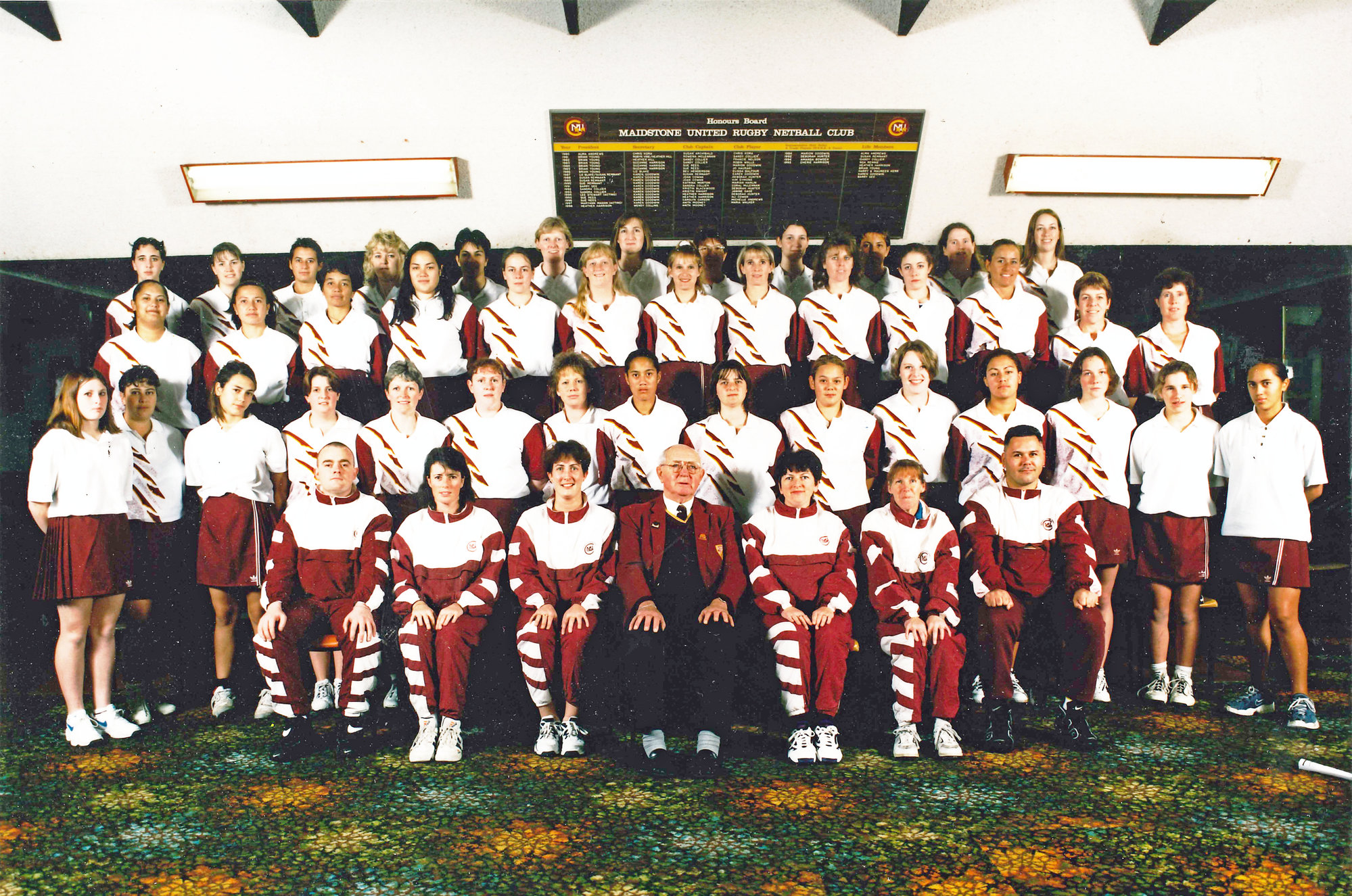 Maidstone United Rugby Netball Club; 1998 Season