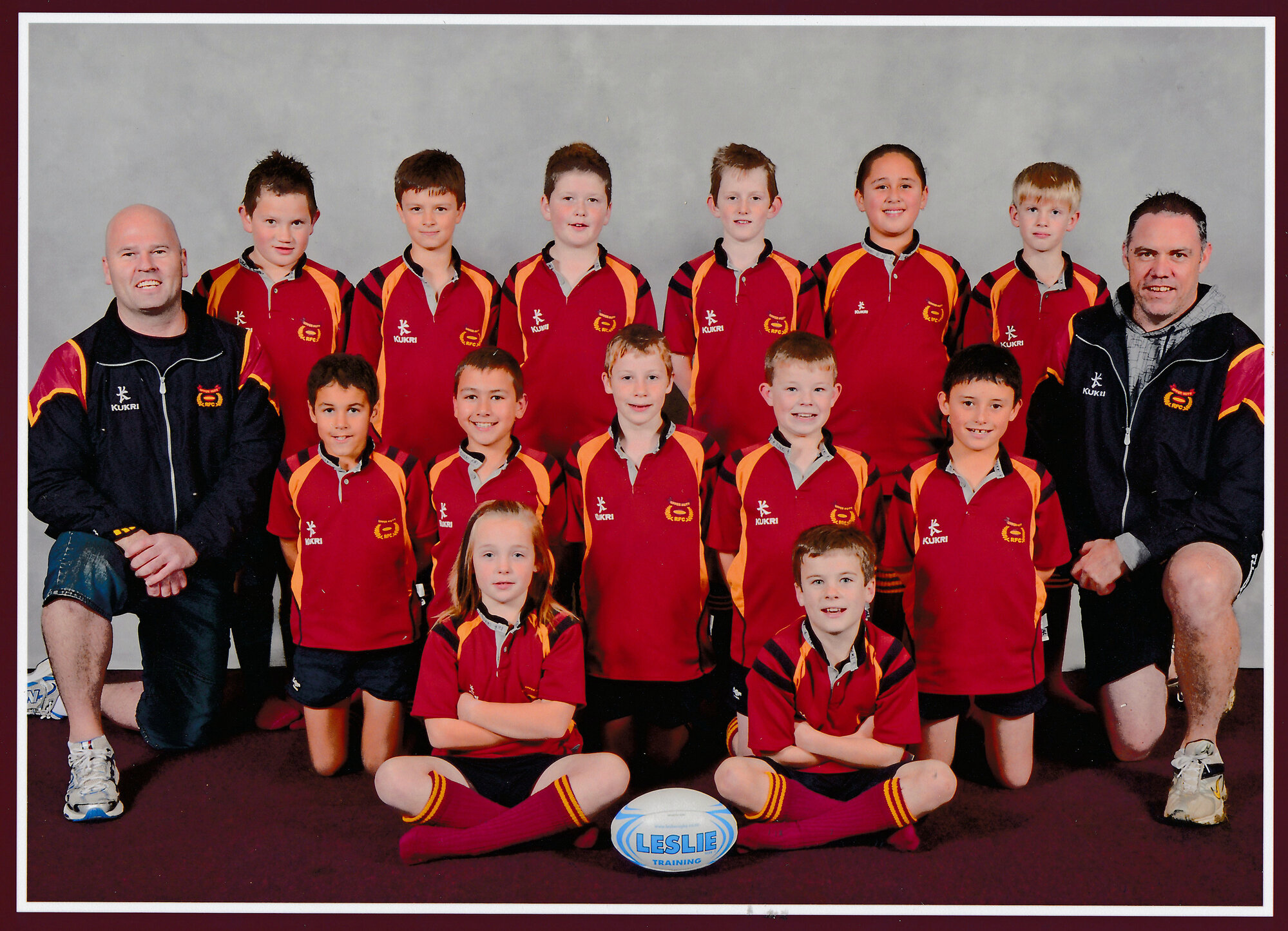 Upper Hutt Junior Rugby Football Club; Under 10 Harcourts Team Ledger; 2011