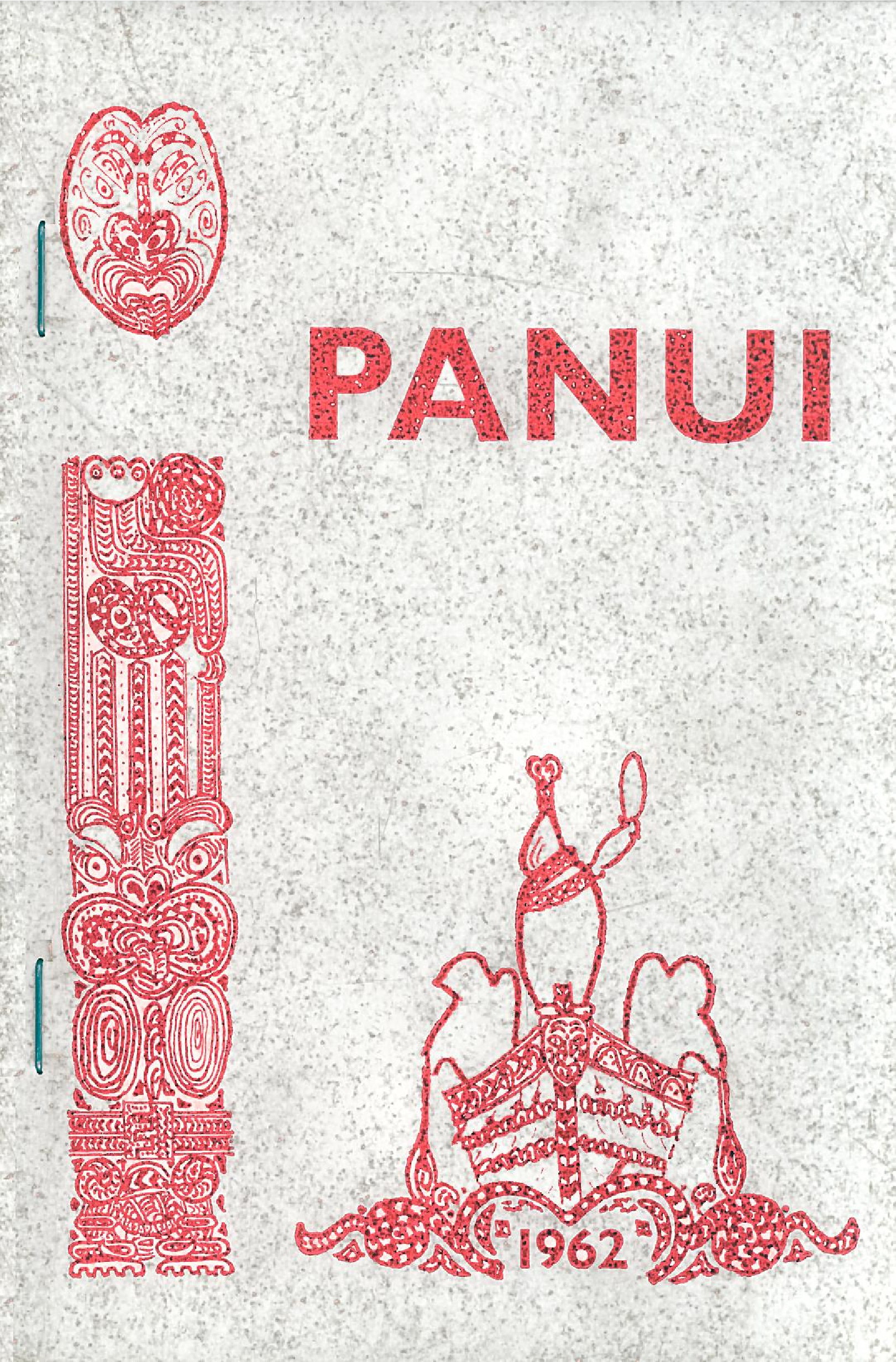 Heretaunga College Panui school magazine, 1962