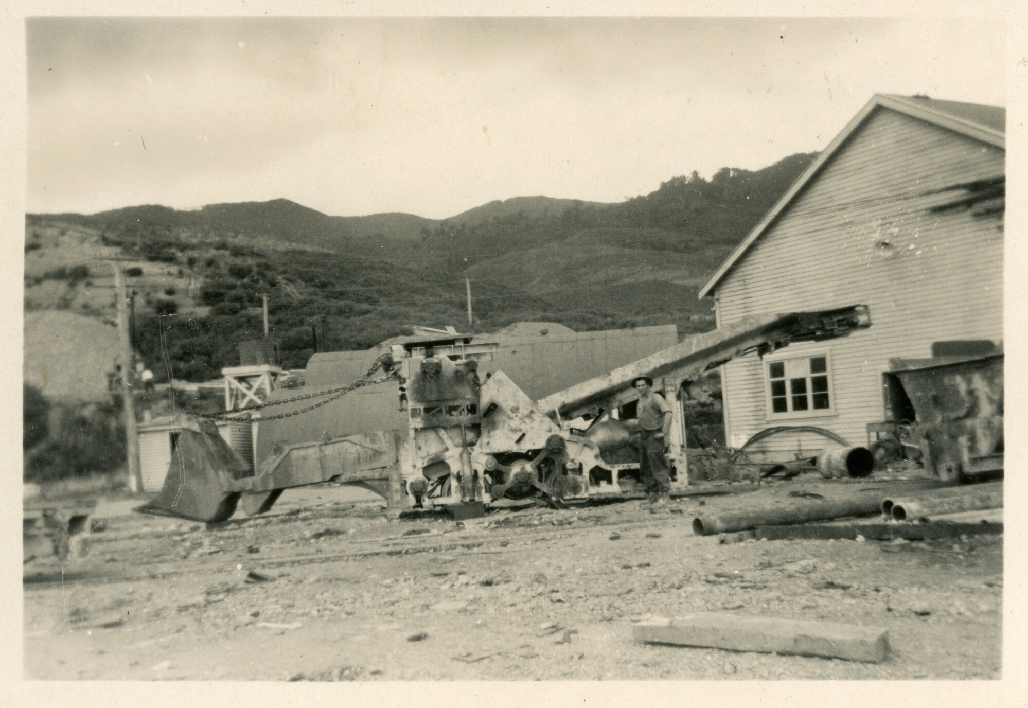 Rimutaka Tunnel construction; mucker