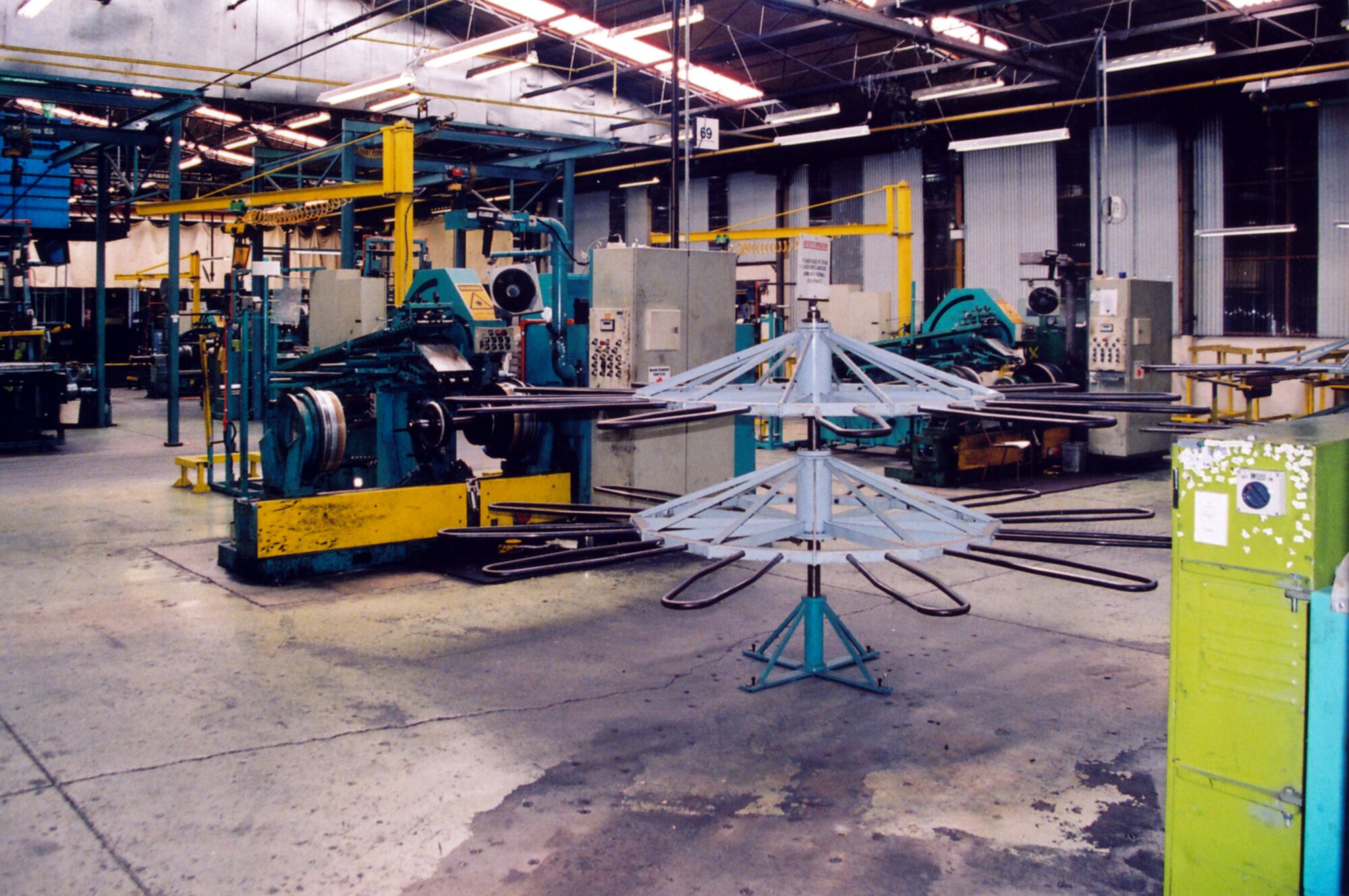 South Pacific Tyres; radial-tyre building; transfer carousel