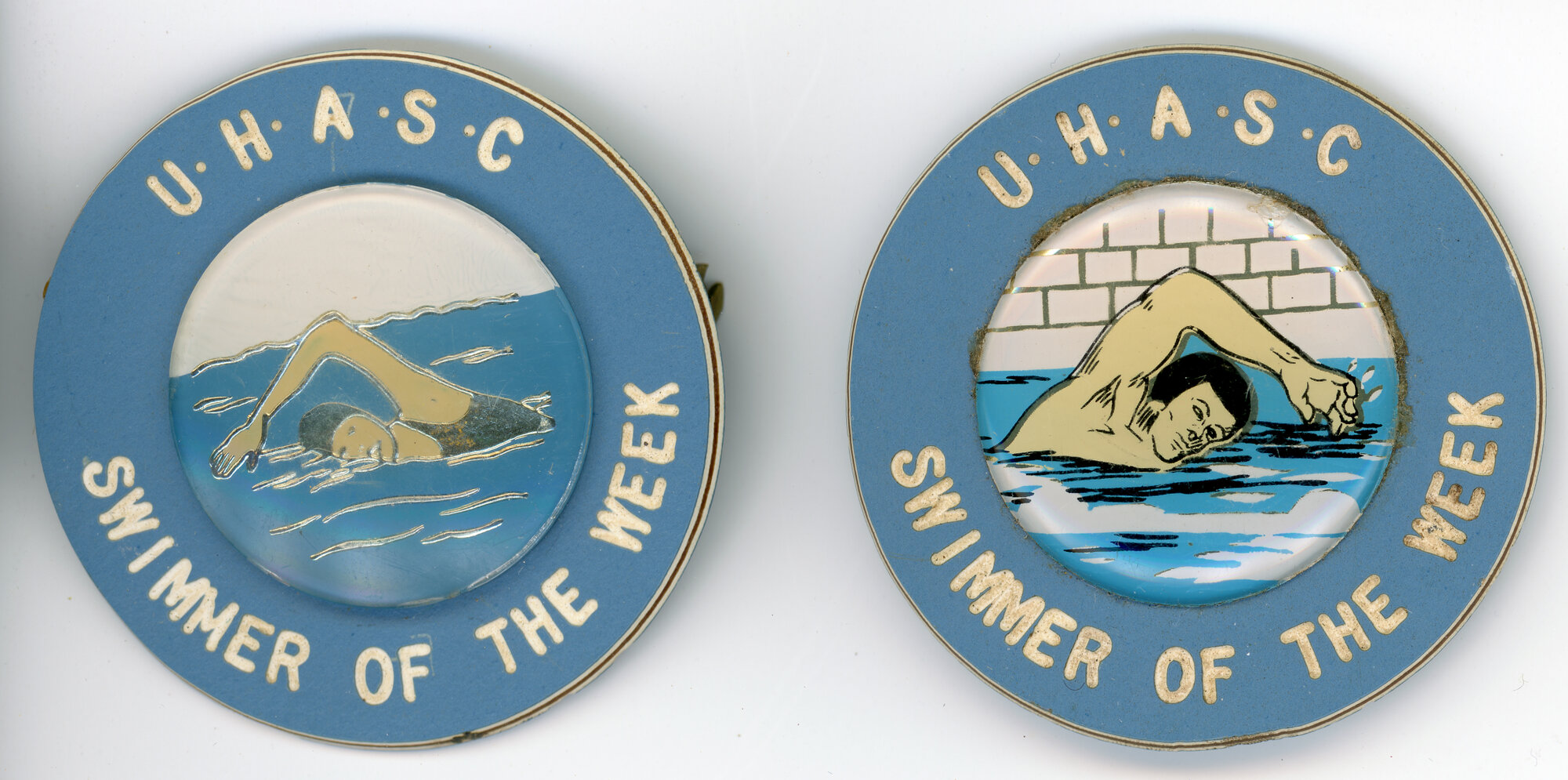 Swimmer of the week badges