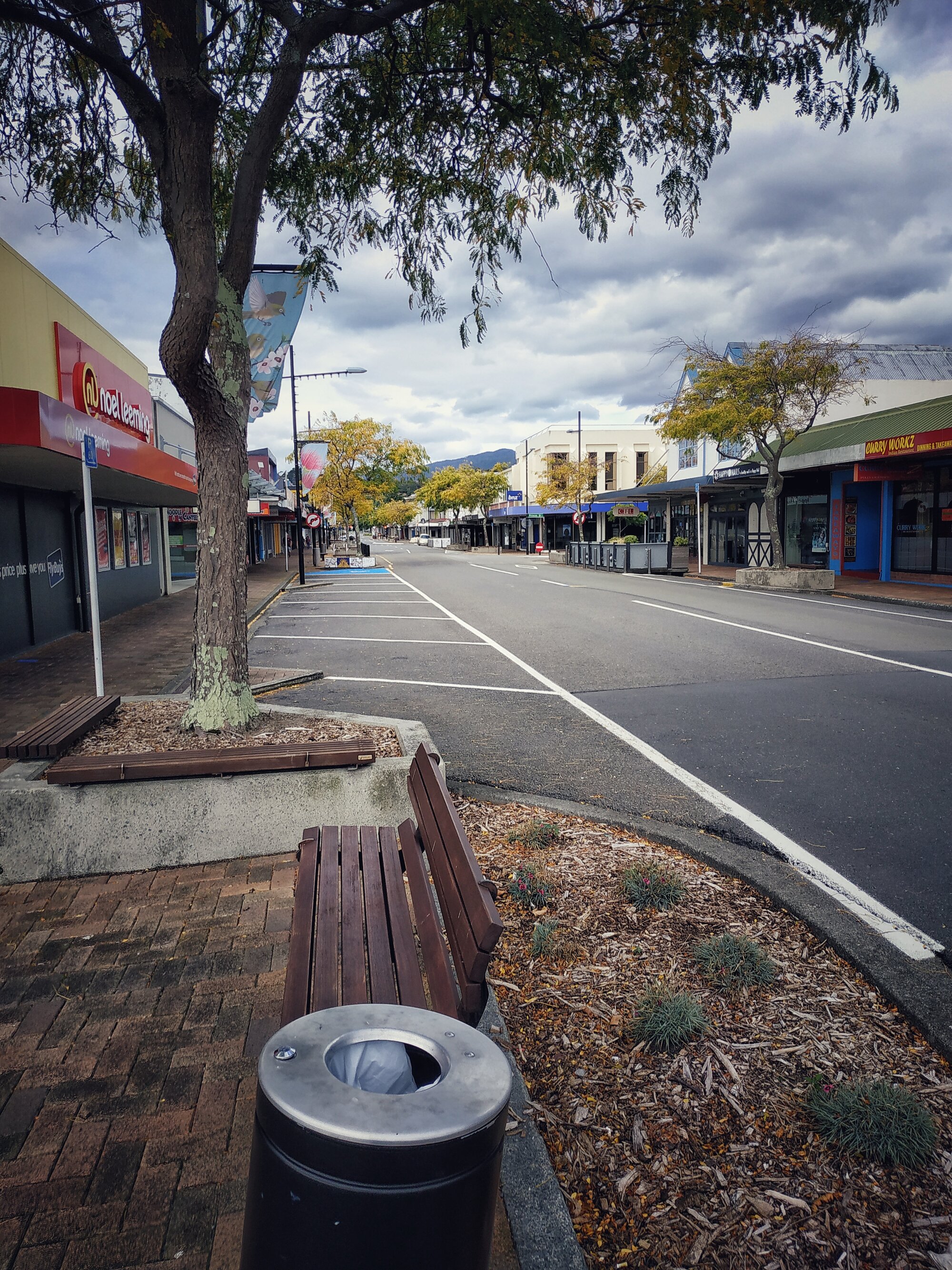 Main Street during Covid-19 Level 4 lockdown