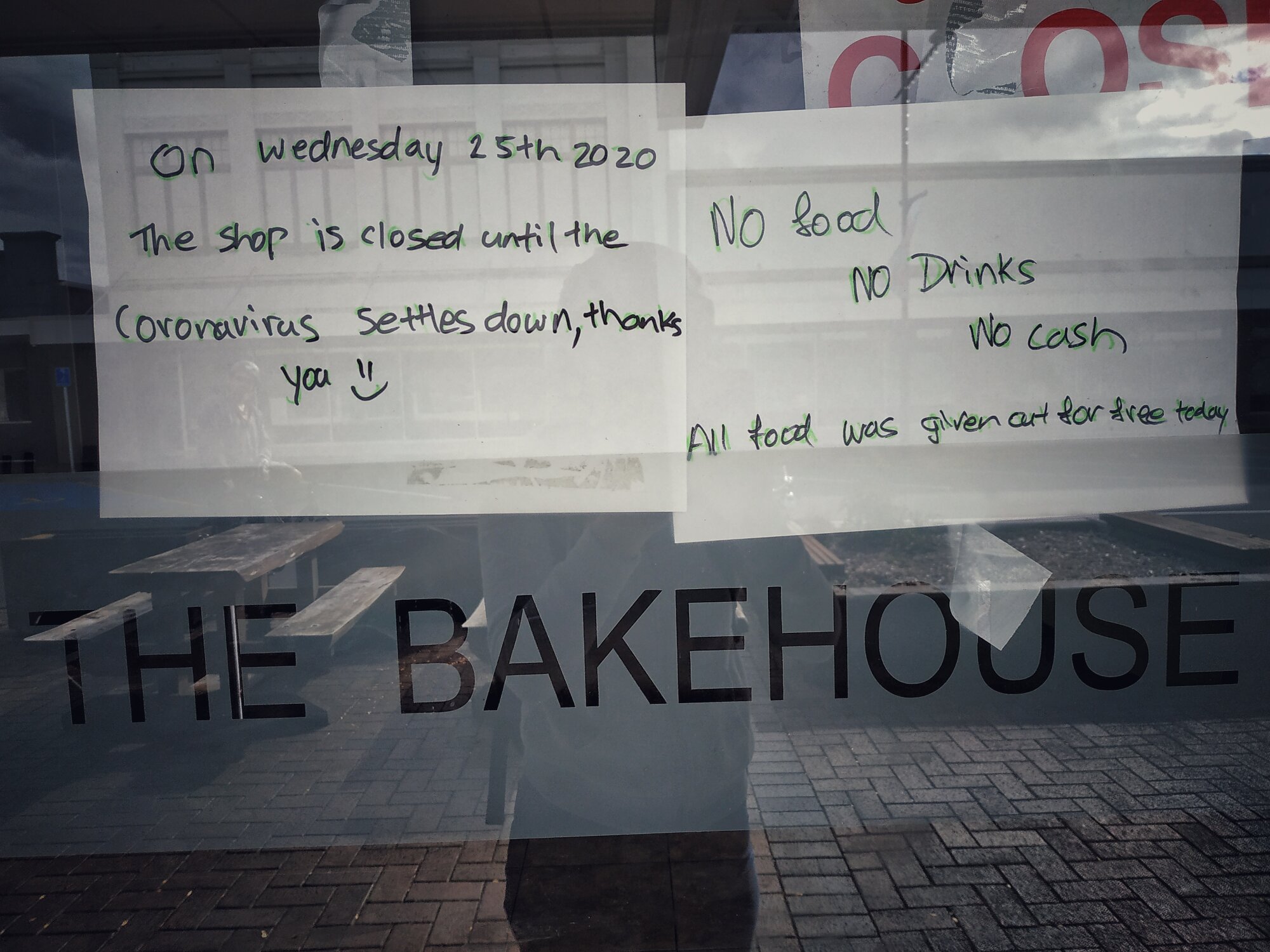 The Bakehouse during Covid-19 Level 4 lockdown
