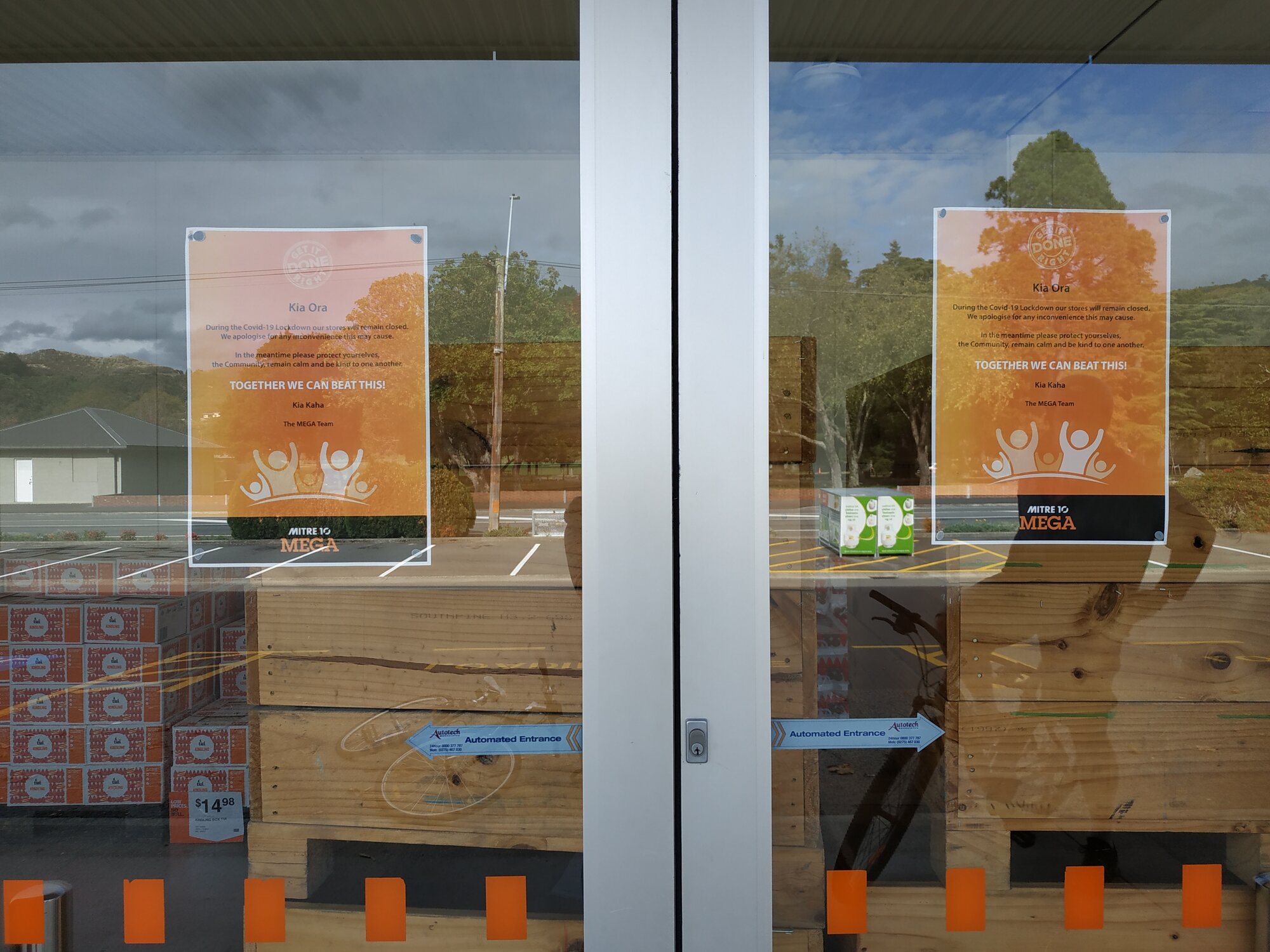 Mitre 10 during Covid-19 level 4 lockdown