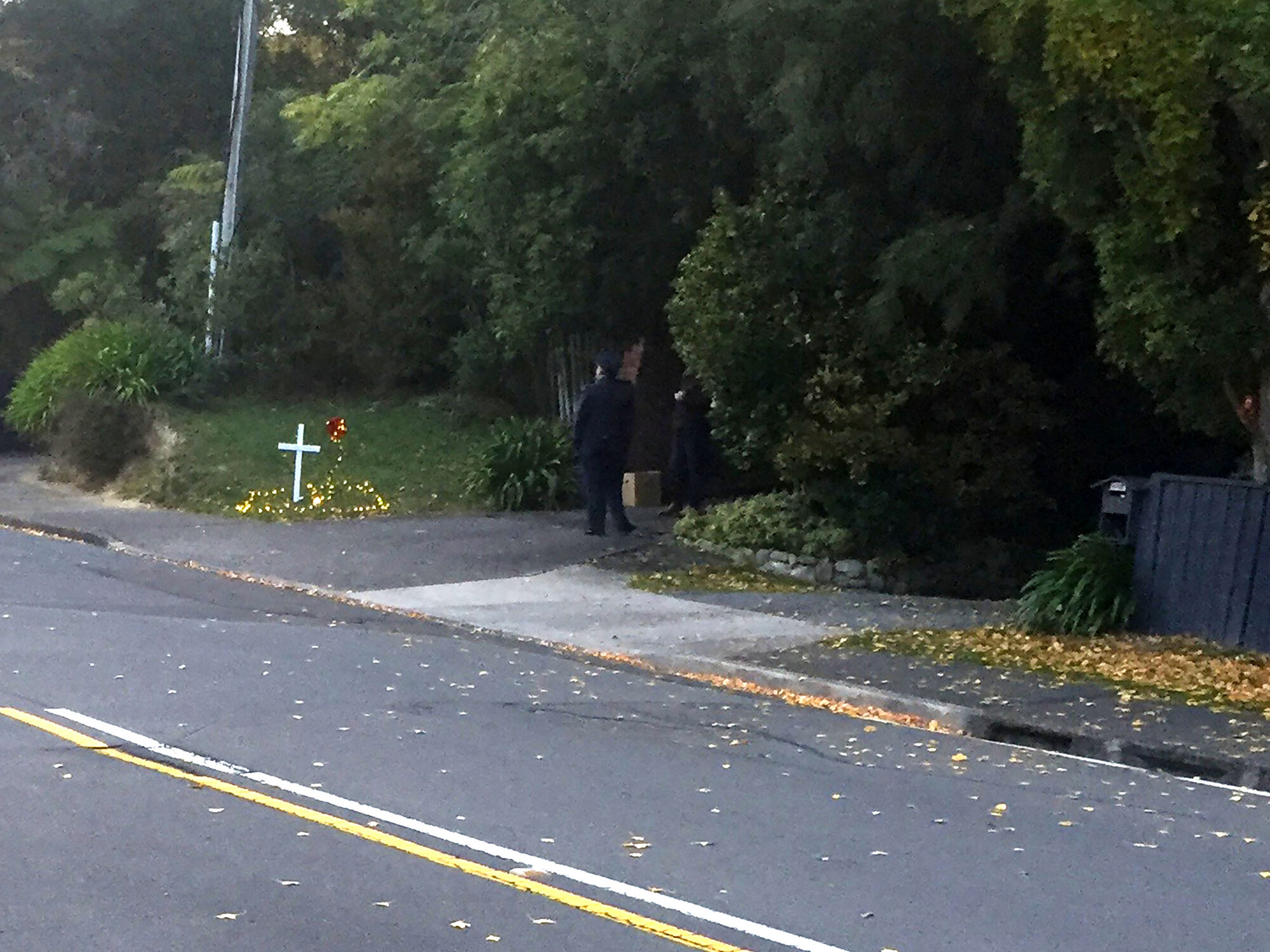 Stand At Dawn tribute, Silverstream, Anzac Day 2020