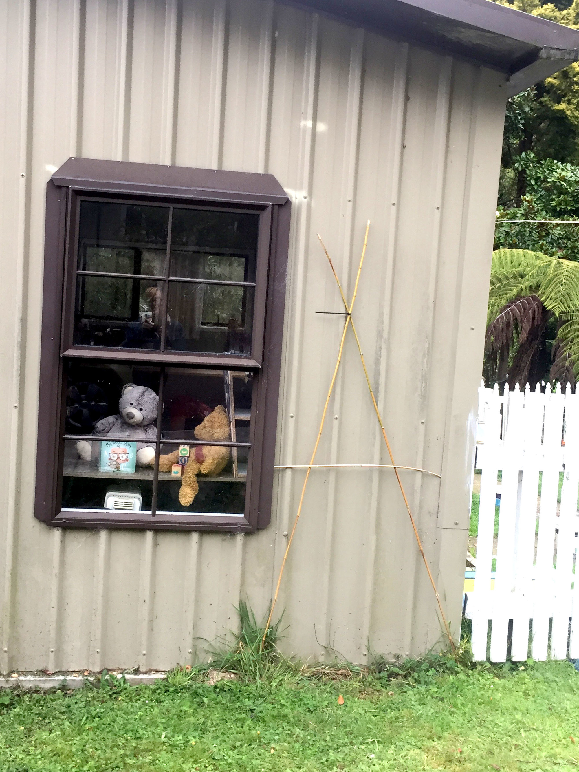 Teddy Bear window display, Pinehaven 02