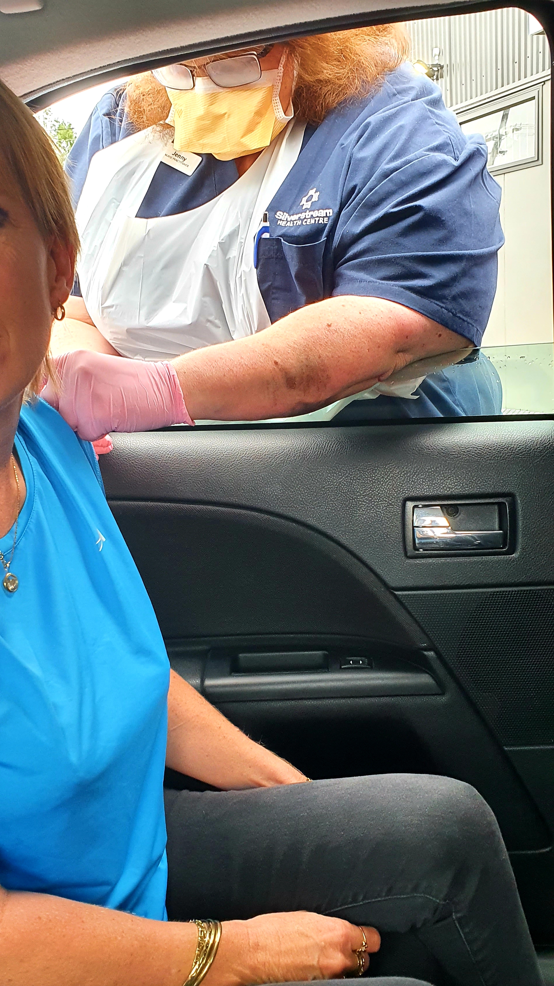 Going for a flu shot during Covid-19 lockdown (5 of 7)