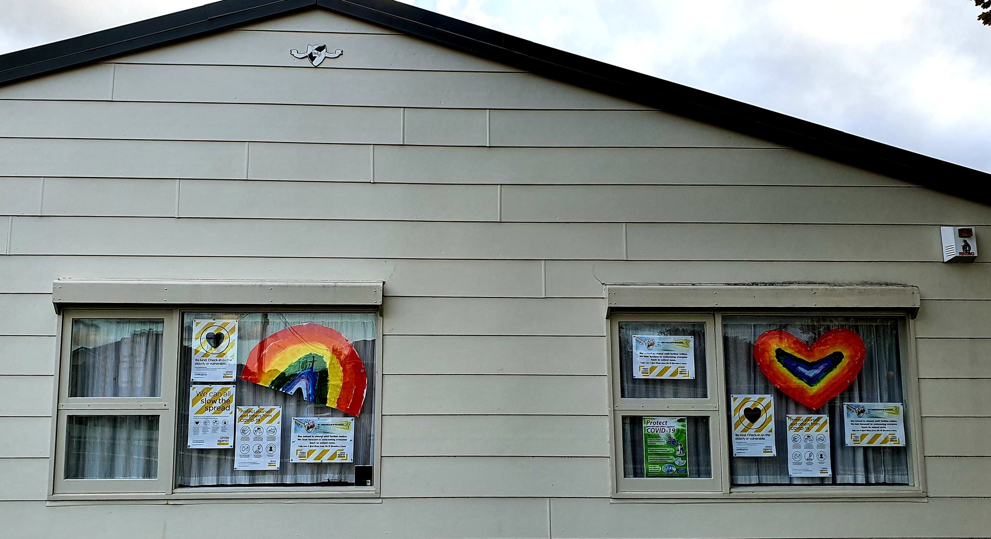 Covid-19 signage at St Brendan's School 04