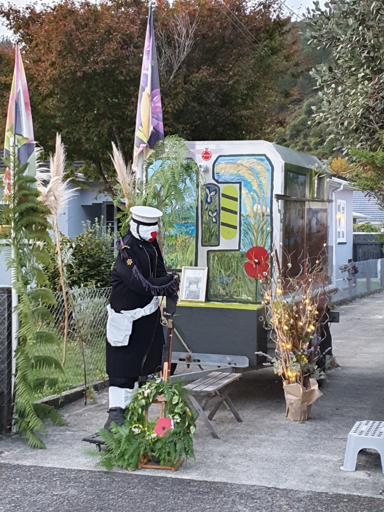 Trevor Porter's Anzac Day 2020 display