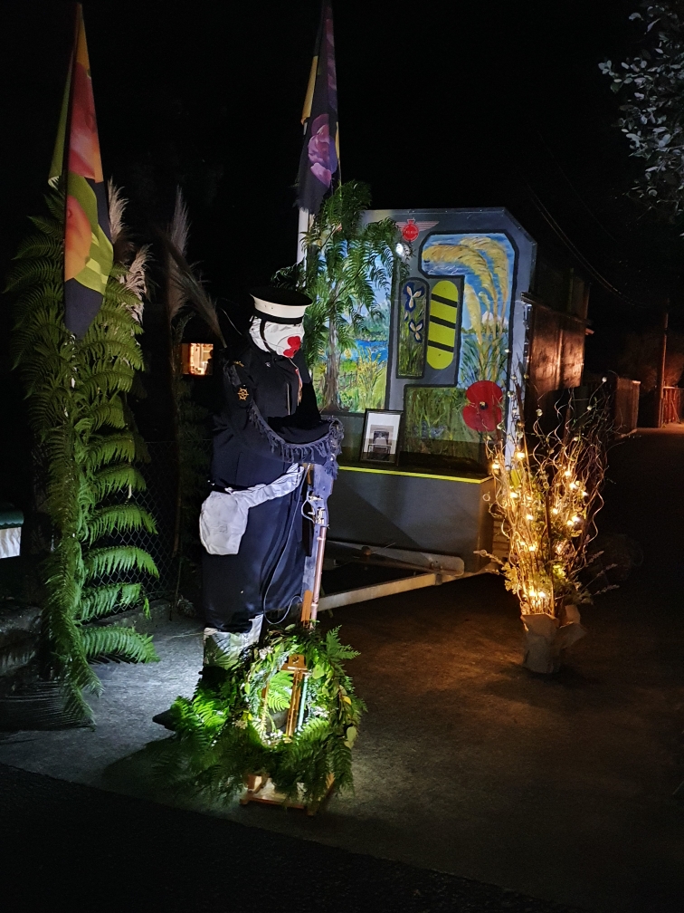 Trevor Porter's Anzac Day 2020 display
