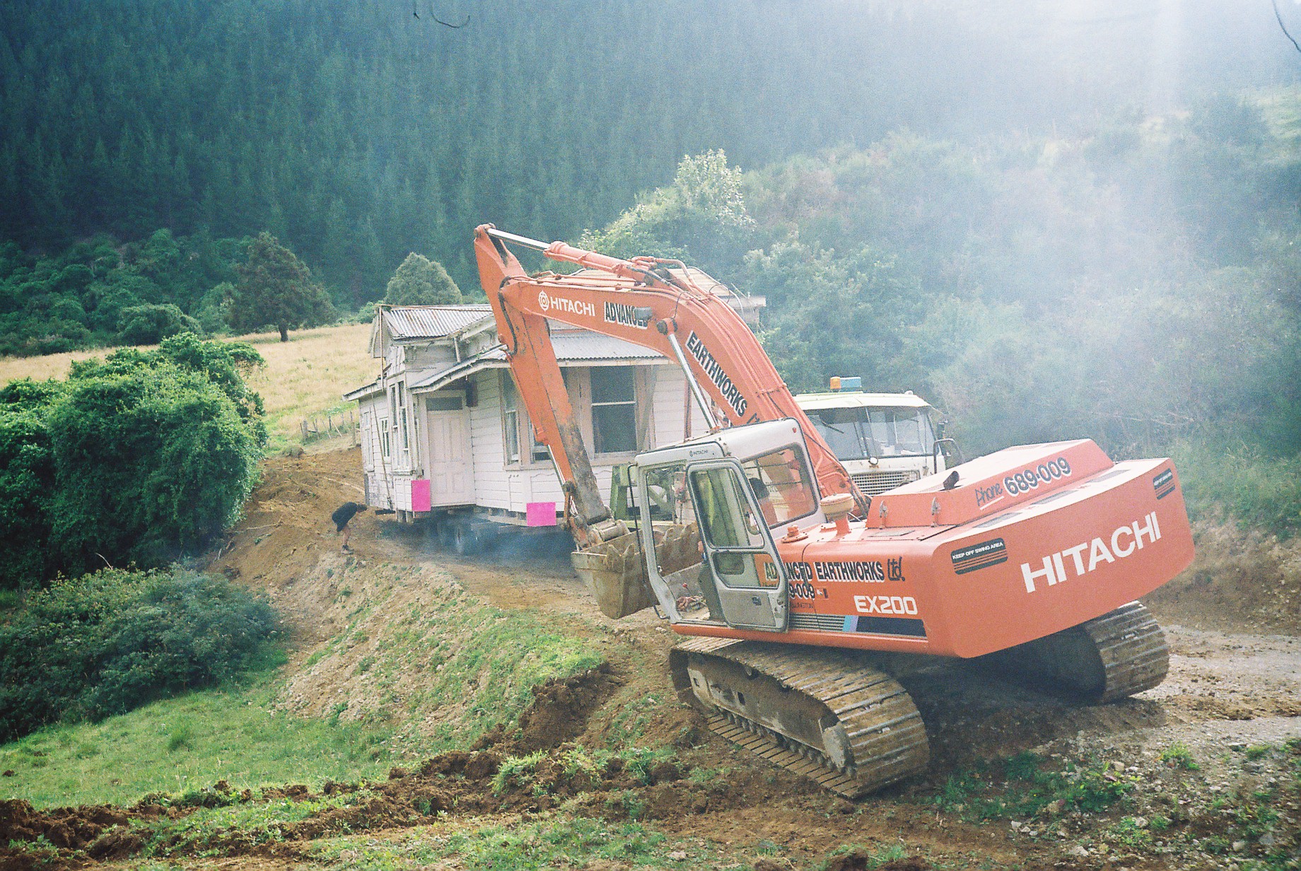 House relocation; from 10 Parliament St, Lower Hutt, to Karapoti 10; larger unit.