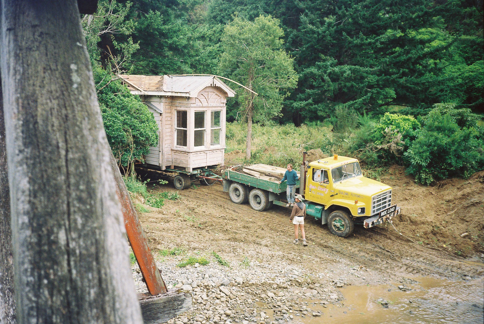 House relocation; from 10 Parliament St, Lower Hutt, to Karapoti  3; smaller unit.