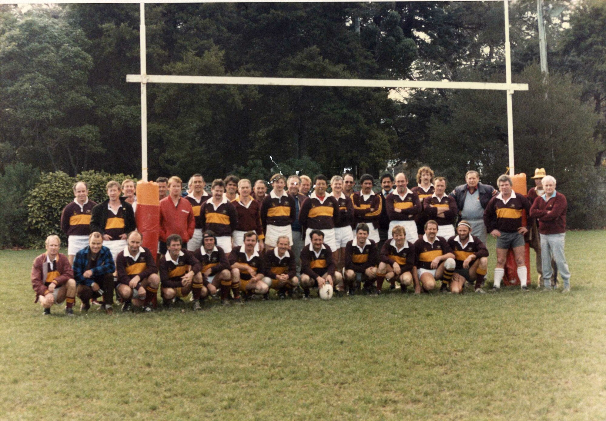 Upper Hutt Rugby Football Club 1987; ''Golden Oldies", Maidstone Park.