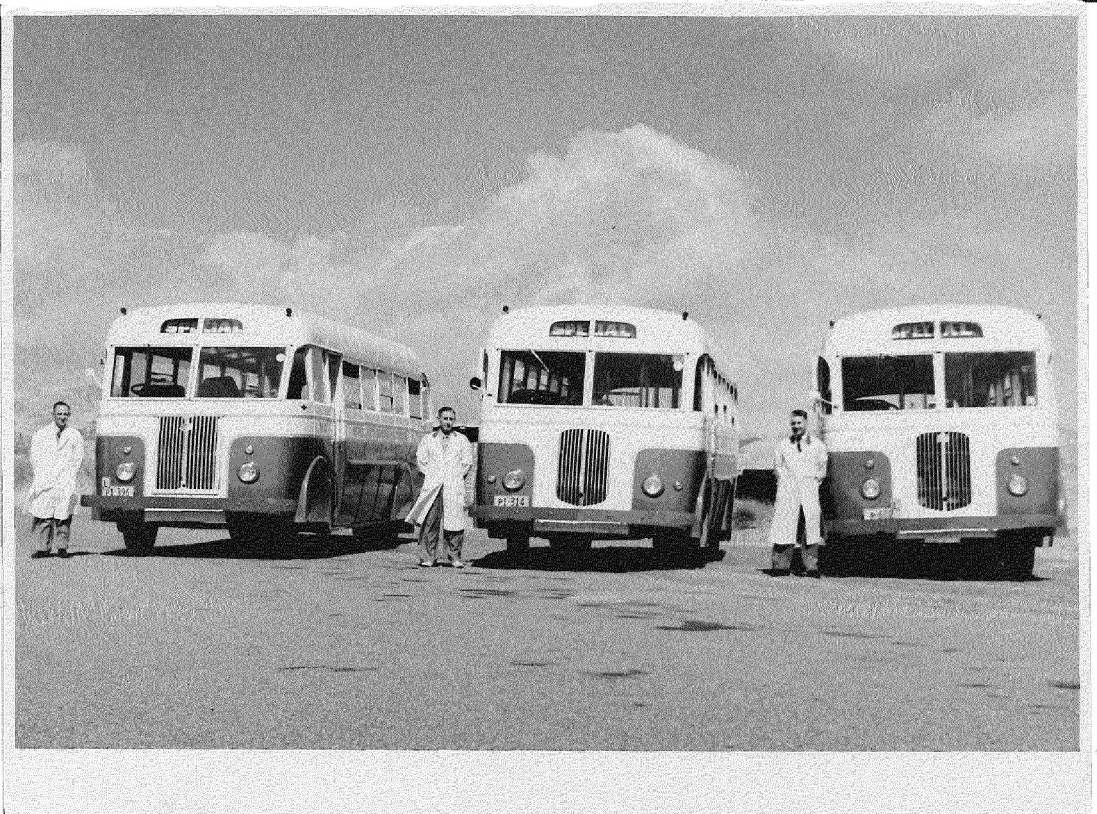 Upper Hutt Borough Council Ford buses