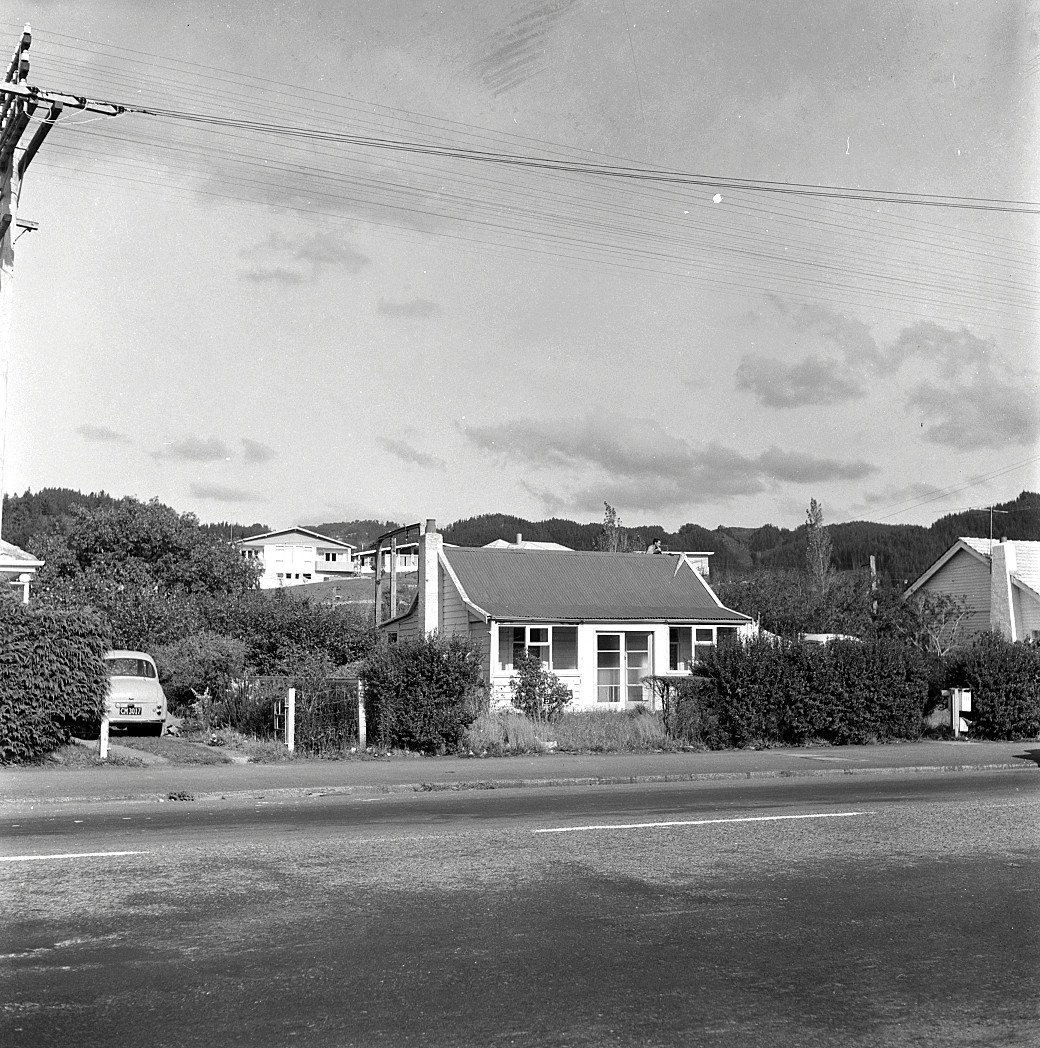 Fergusson Drive; No.  234; Silverstream's first Post Office, opposite the Home of Compassion.