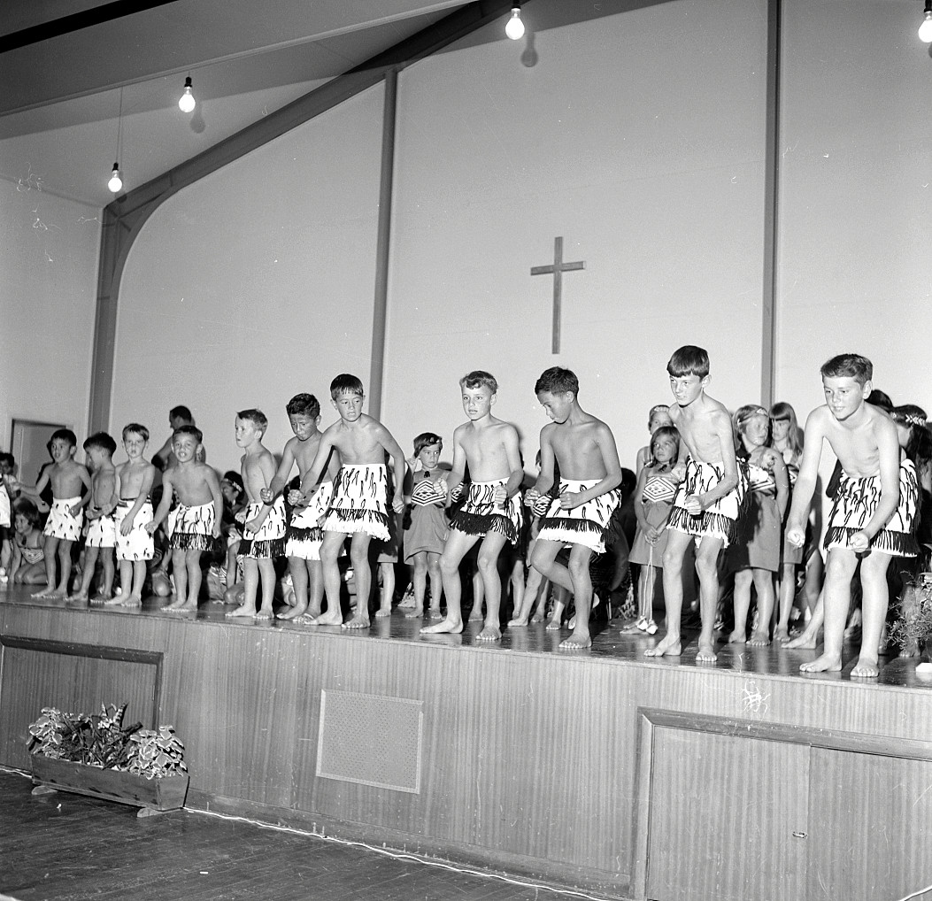 Jaycees World President Visit 1; St John's Hall; Maori performers