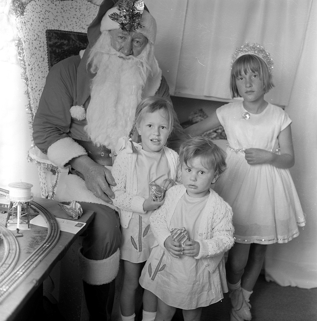 Hazelwoods Father Christmas 1967 Cave With Fairy Jacqui Gibbs P1 