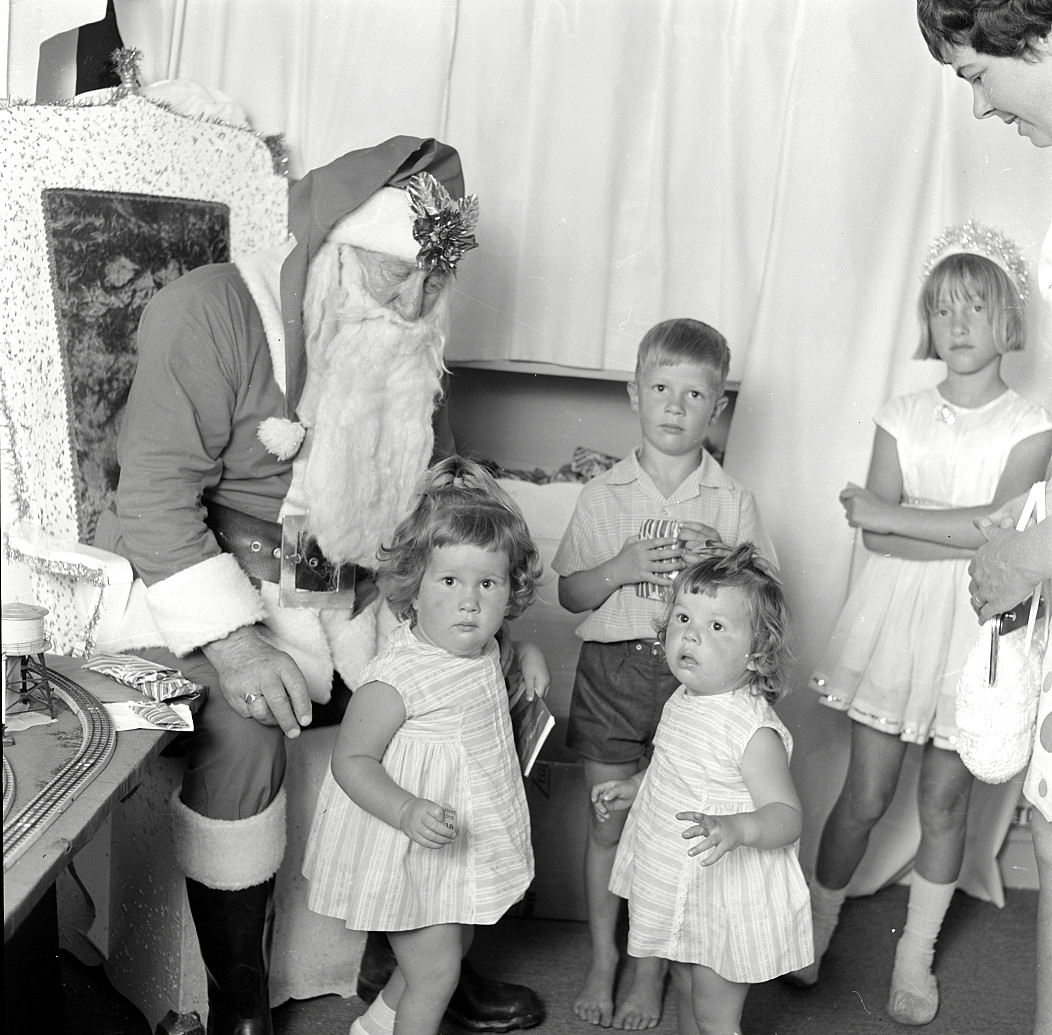 Hazelwoods Father Christmas 1967 Cave With Fairy Jacqui Gibbs P1 