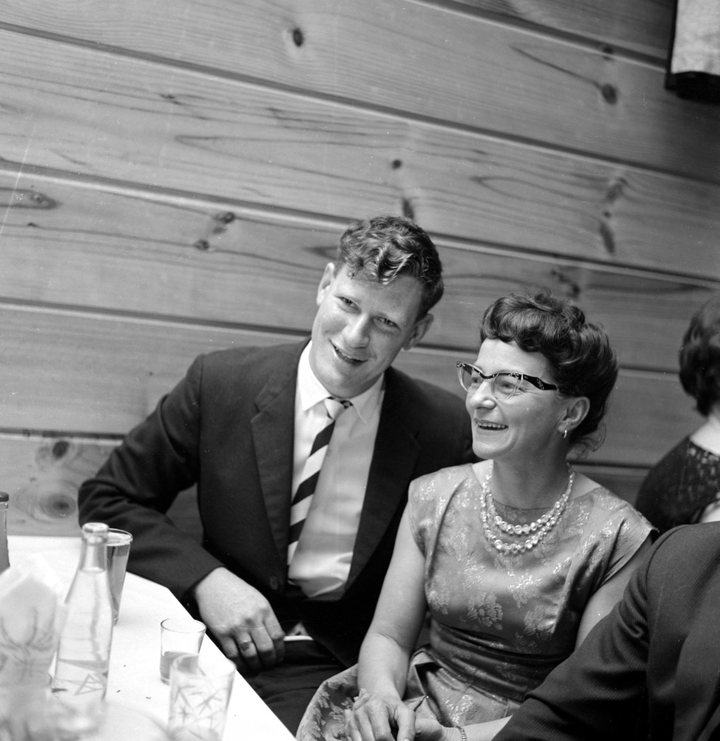 Murray Borlase 21st; Terry Wellington, Ann Marshall.