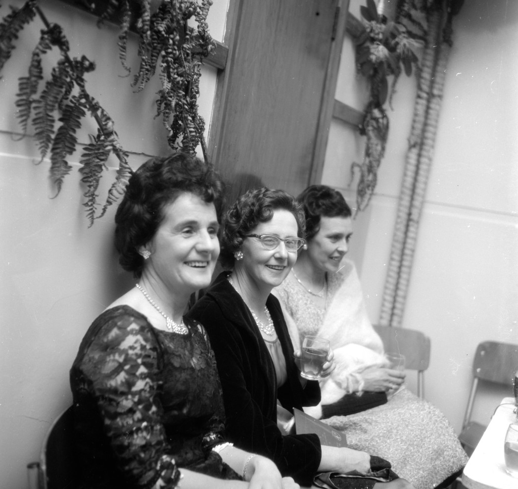 Kindergarten Ball; Flo Doig, Ngaire Paterson, Zelda Chamberlain.