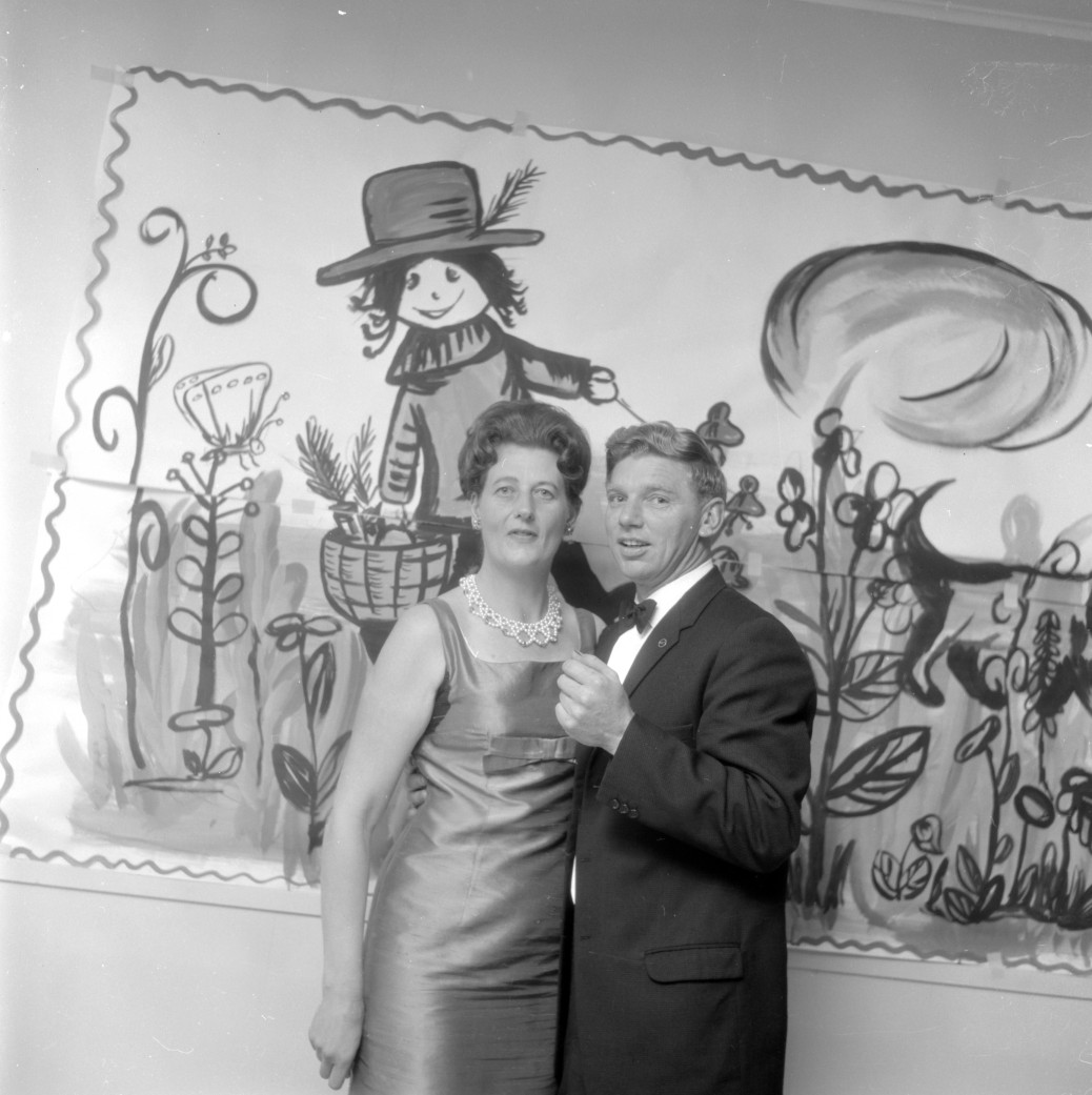 Kindergarten Ball  8; Shirley and Syd Blackie.