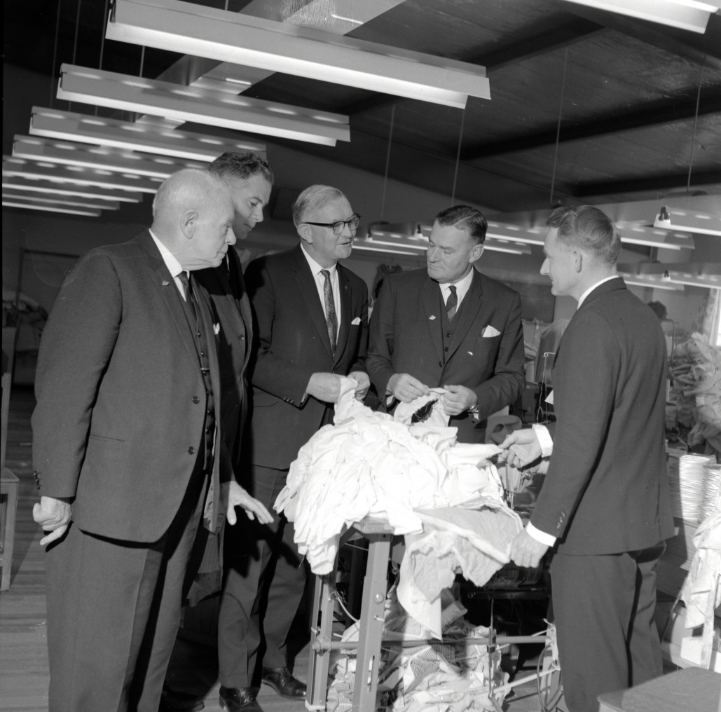 Dawn Garments factory opening.