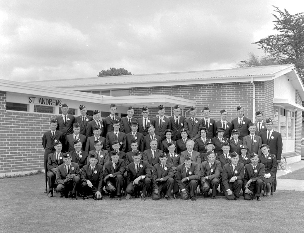 St Andrew's Boys' Brigade group.