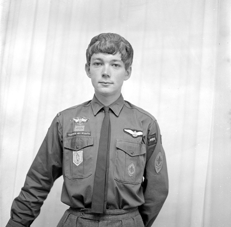 Tom Jones, Venturer Scout. [P1-5024-7414]