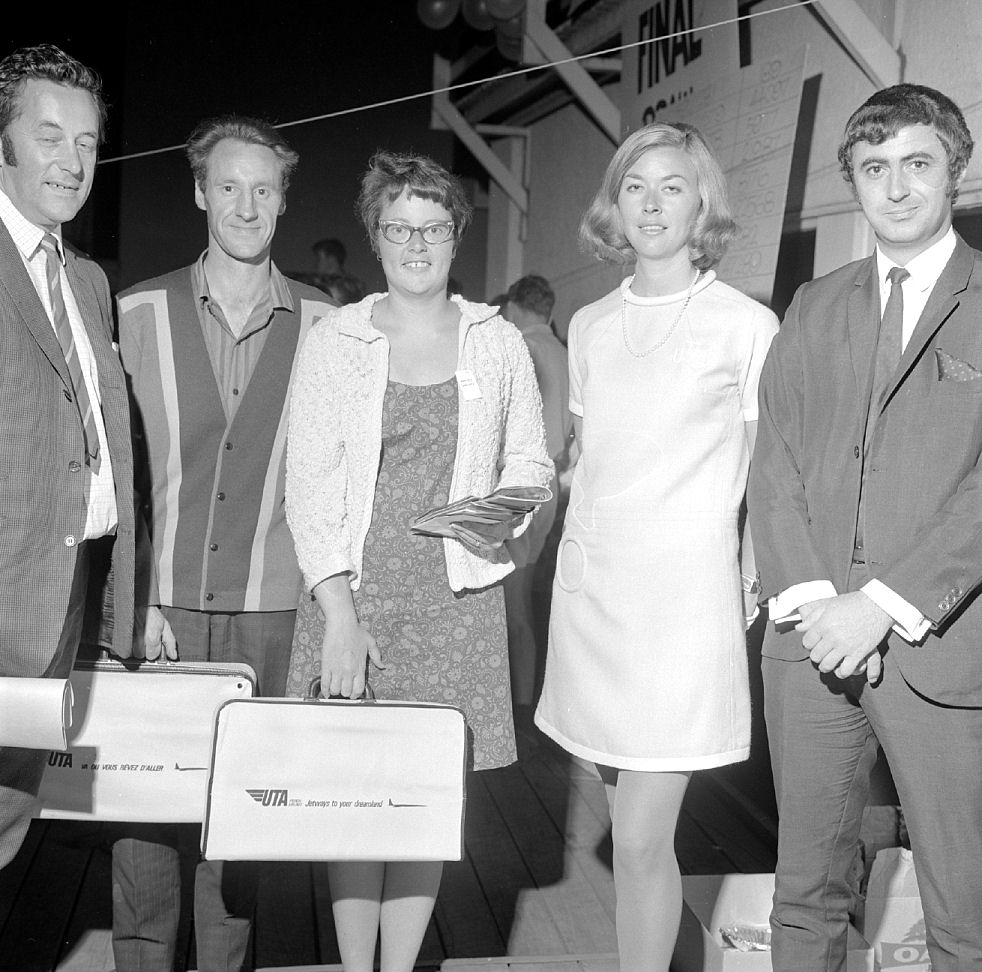 Summer carnival 1969 quiz 2; Lapsley winners.