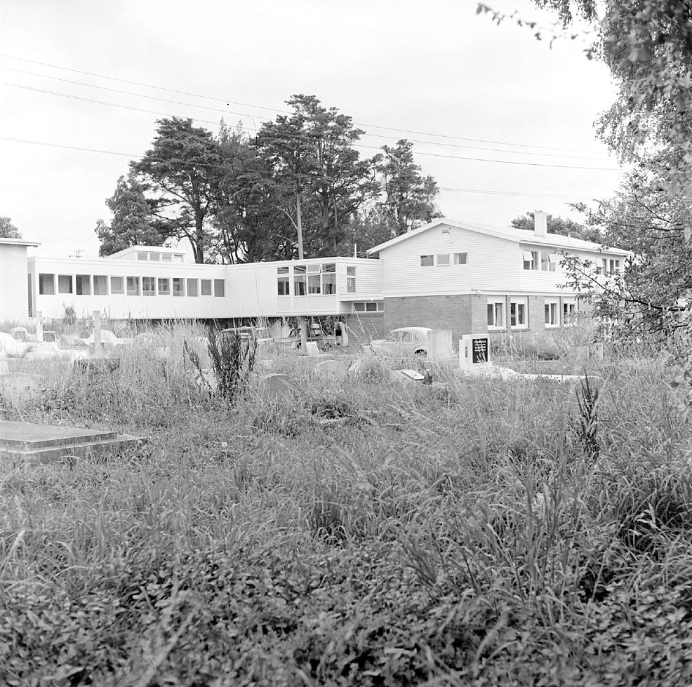 St Joseph's Catholic Church of 1965; presbytery. | Upper Hutt City Library
