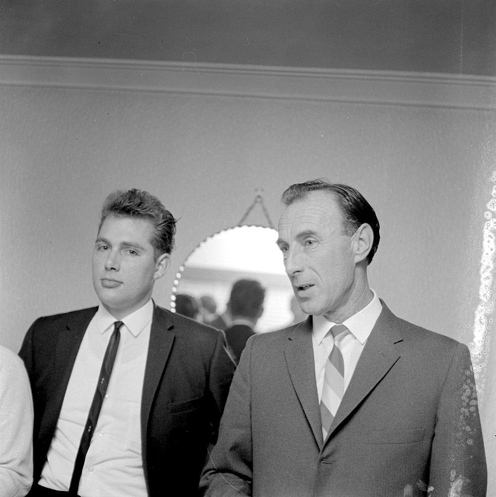 Pearce/Stewart engagement; 1966.  [P1-6018-8408]