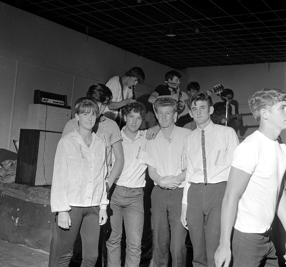 Youth club committee, 1966.