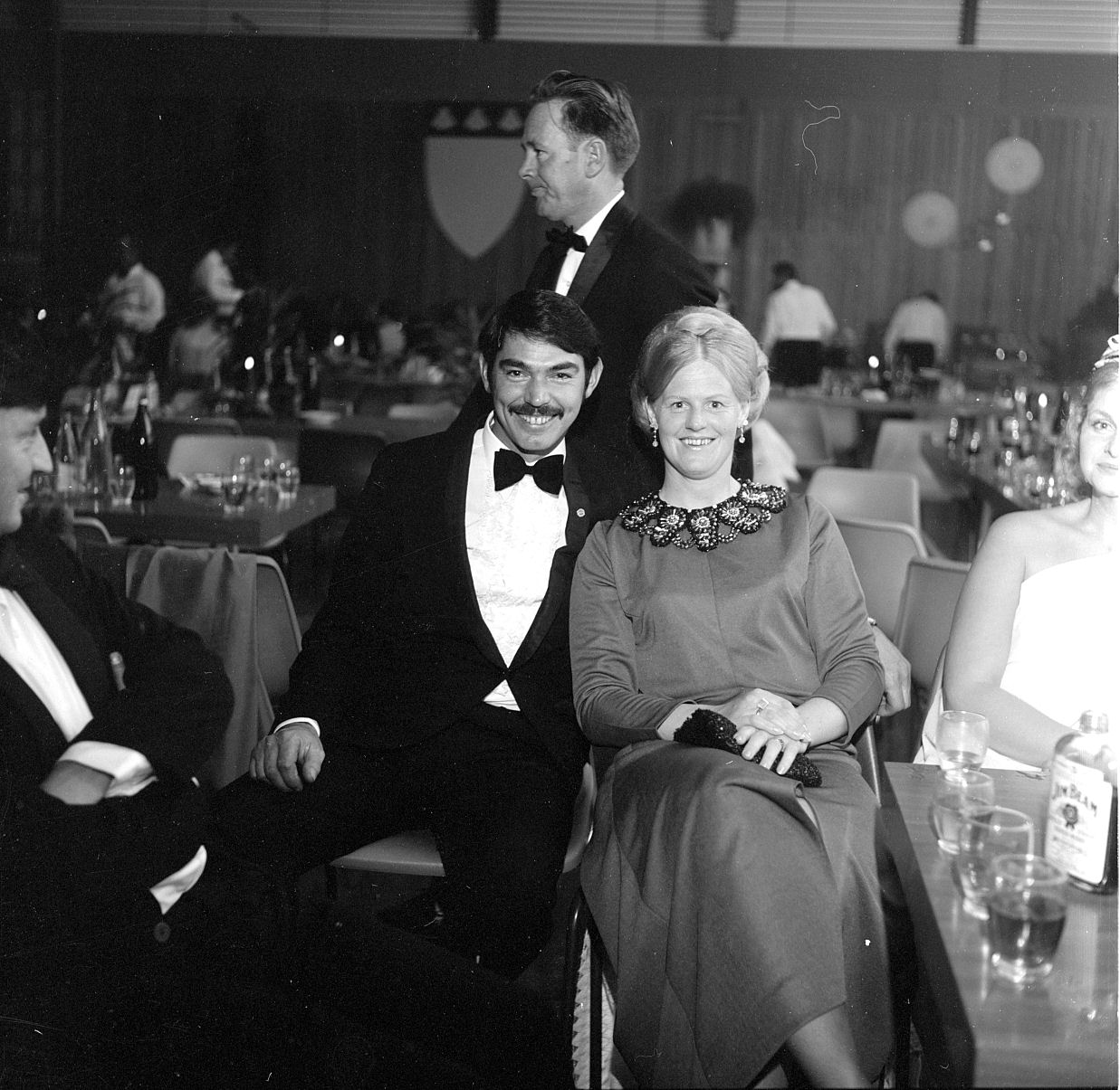 Civic Ball, 1972;  Robert Kay, Stan Mudgway.