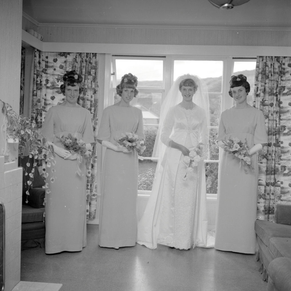 Wedding; Kenneth Greig McDonald and Elizabeth Pearlene Baker  1. [P1-6842-9232.]