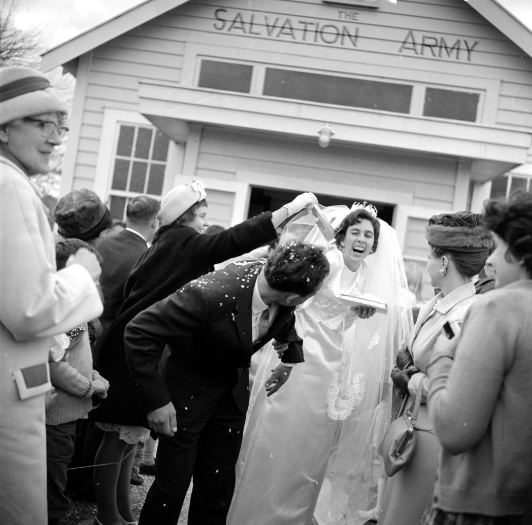 Wedding; Alan Percy Sunkel, Julie Hosie.