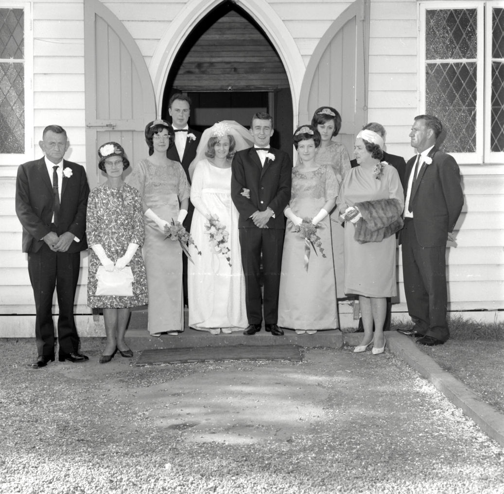 Wedding; William Baillie, Patricia "Patsy" Vare  5.
