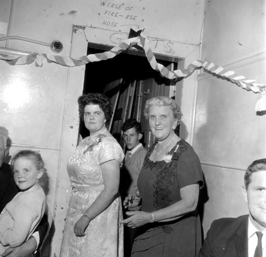 Carol Ross 21st;] Carol and mother Agnes Johnston "Nessie" Ross nee Anderson.