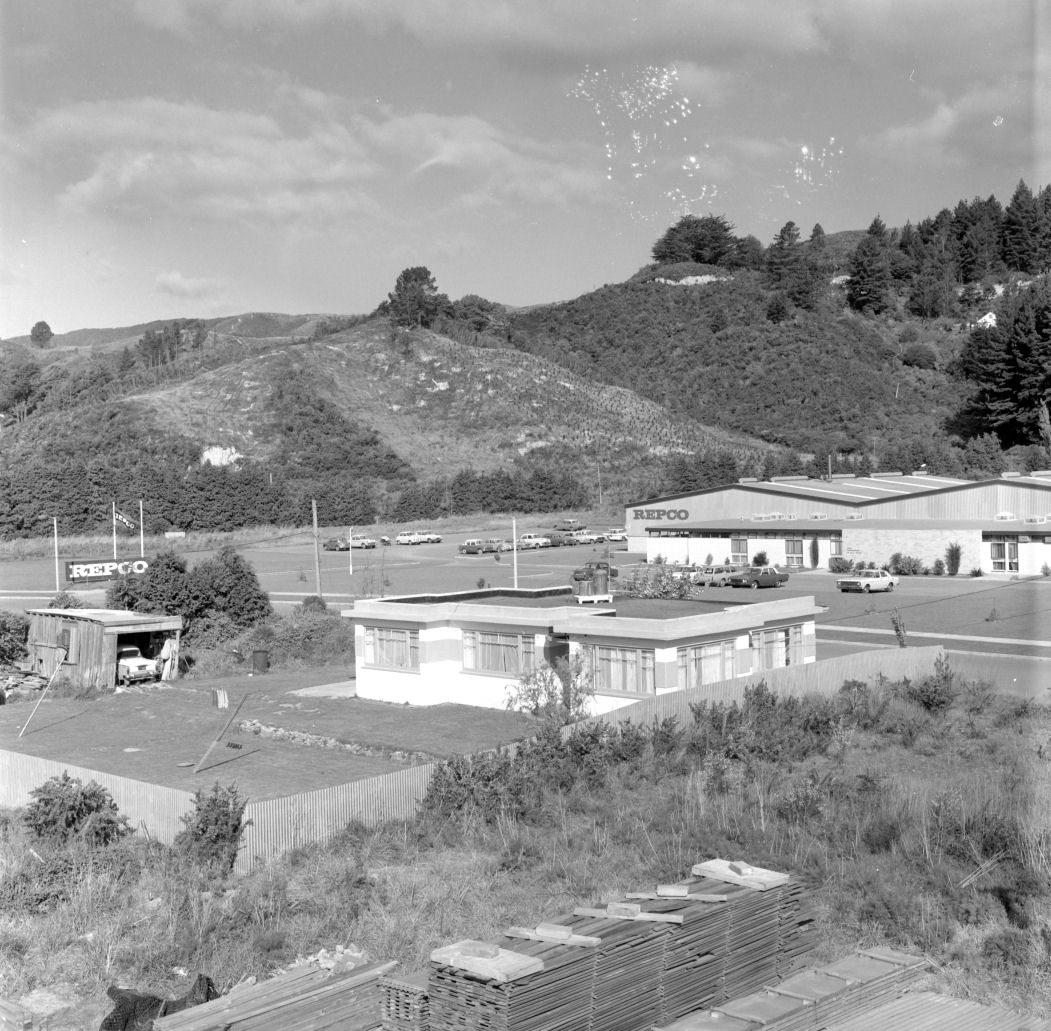 Lane Street; No. 32-34; Repco building, from the north.